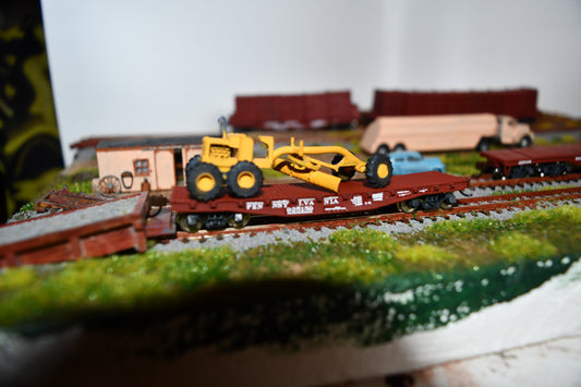 N scale FM flat car