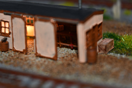 N scale trackside workshop kit