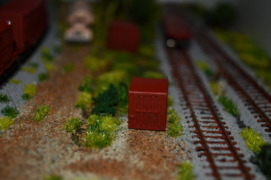 N scale Prr DD1A containers