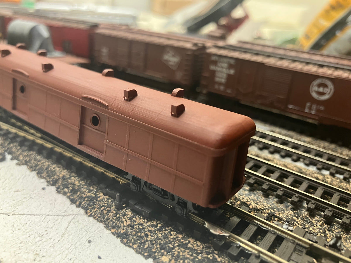 PRR b60b baggage car preorder in N scale