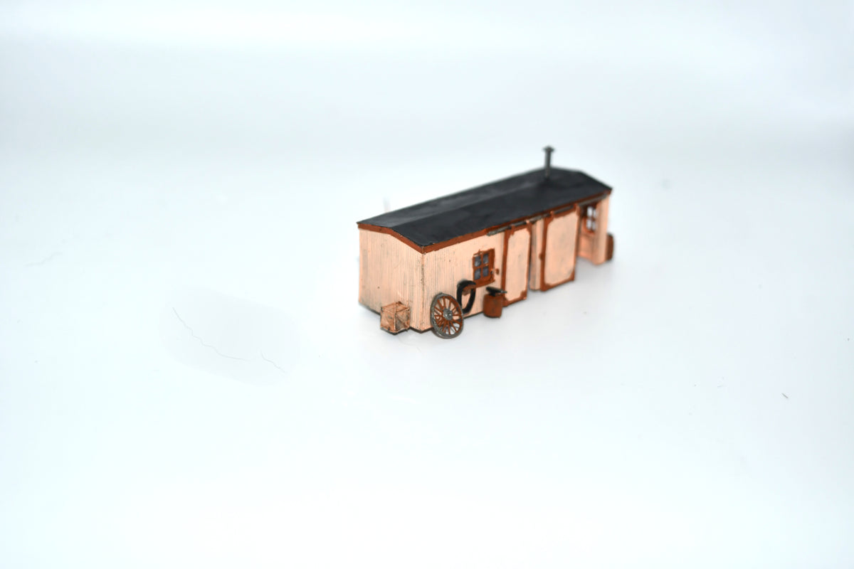 Trackside workshop in N scale