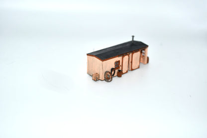 Trackside workshop in N scale