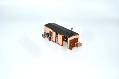 Trackside workshop in N scale