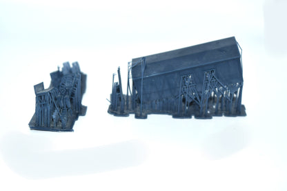 Trackside workshop in N scale