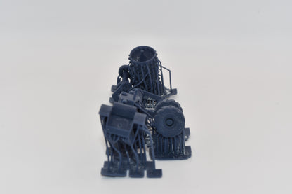 N Scale Compactor Cat DW20 open cab