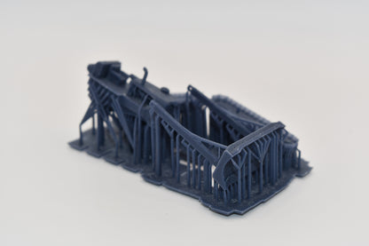 N Scale Dozer D9D open cab and posable blade kit