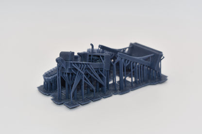 N Scale Dozer D9D open cab and posable blade kit