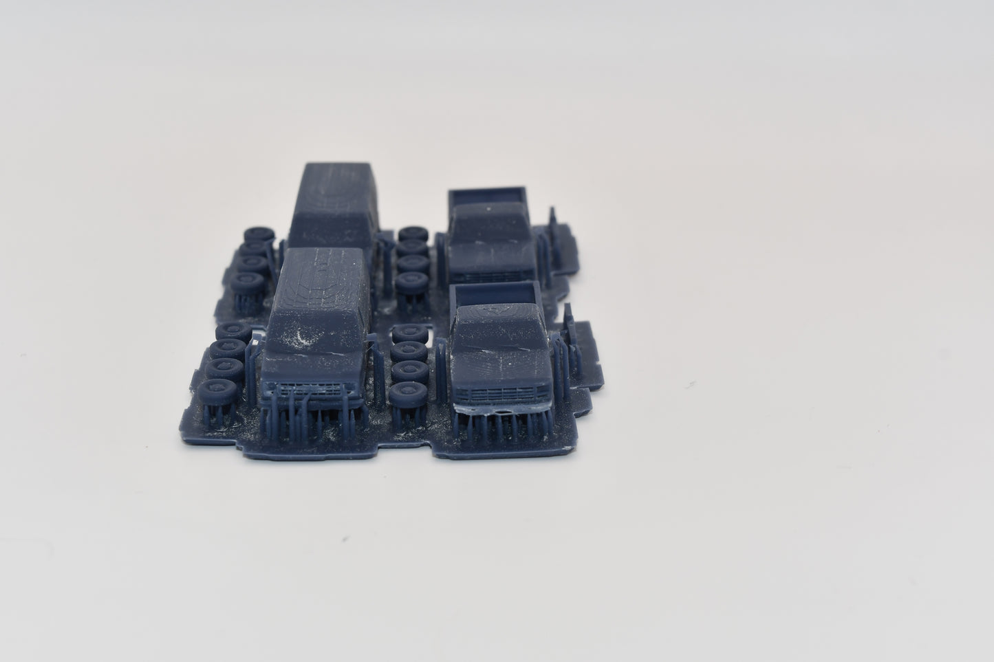 N scale resin F150 pickup truck and E150 van kits