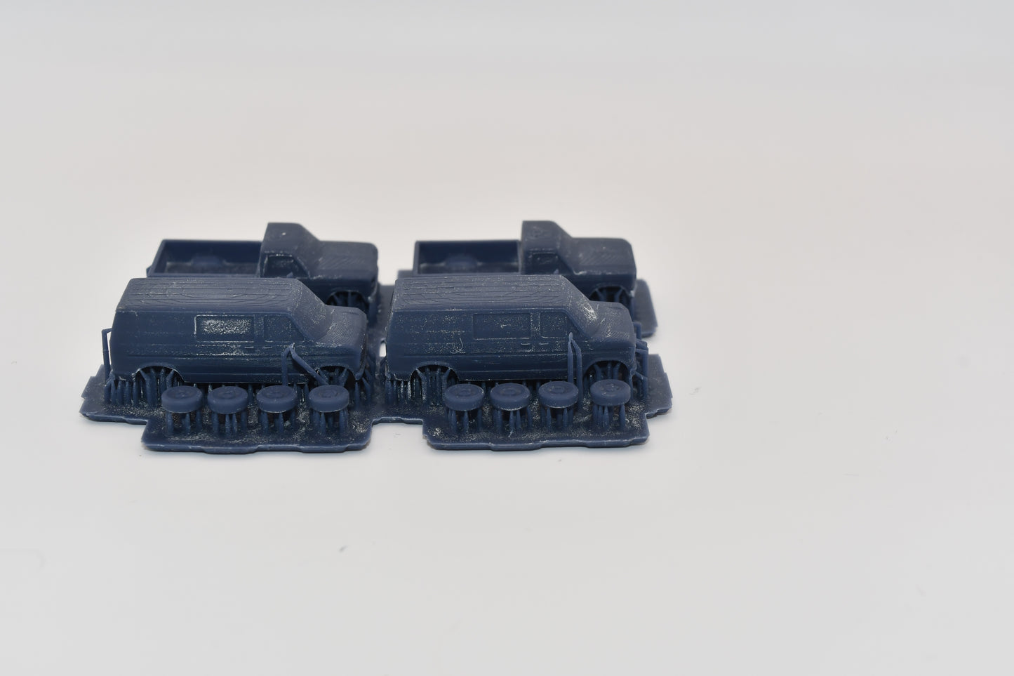 N scale resin F150 pickup truck and E150 van kits