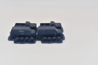 N scale resin F150 pickup truck and E150 van kits