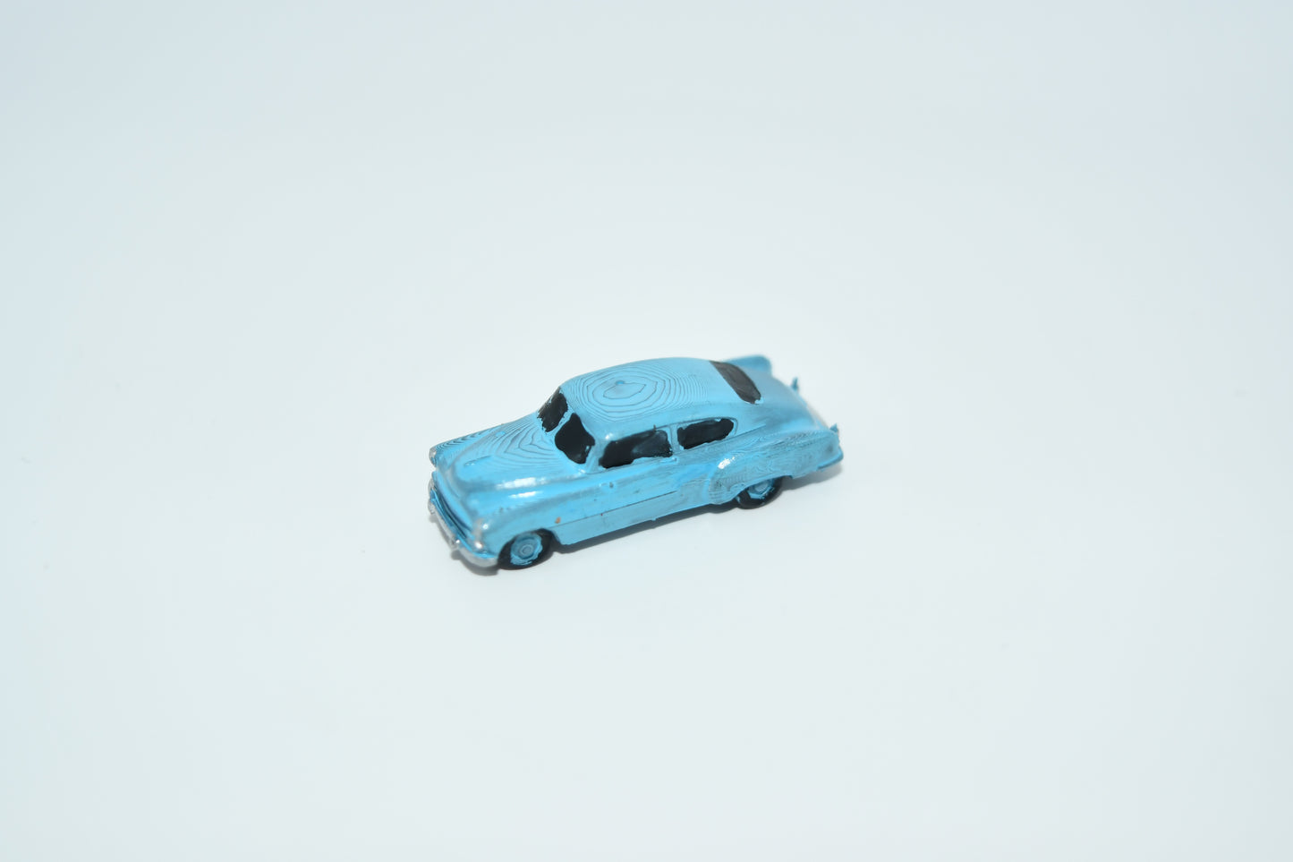 N scale resin cars from the 1950s. Including two 55-57 Chevys and two 51 Chevys