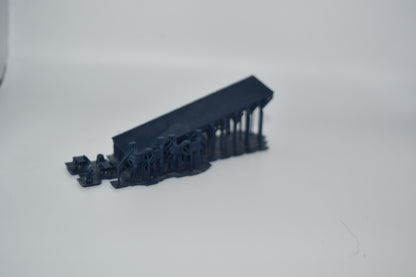 N scale FM flat car