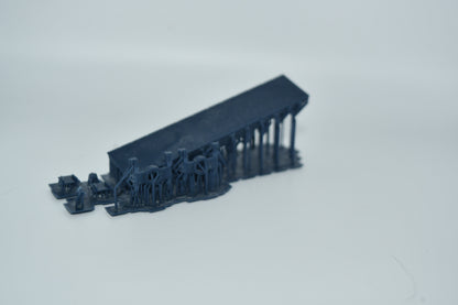 N scale FM flat car