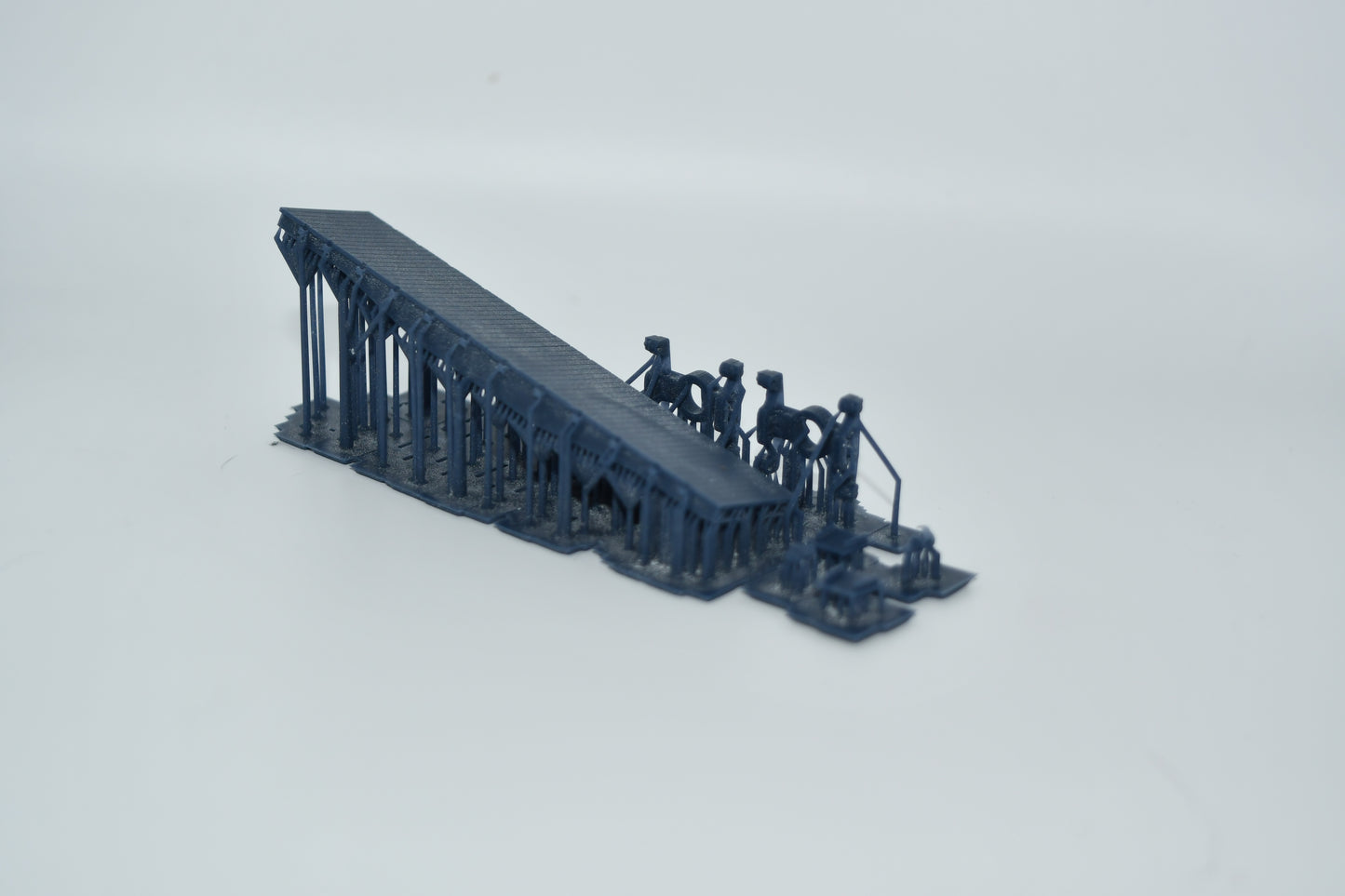 N scale FM flat car