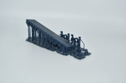 N scale FM flat car