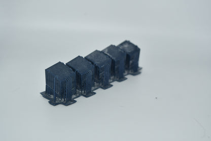 N scale Prr SD1 containers
