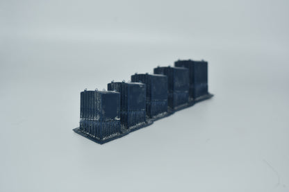 N scale Prr SD1 containers