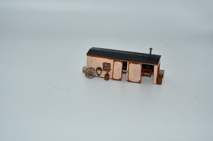 Trackside workshop in N scale