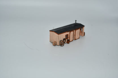 Trackside workshop in N scale