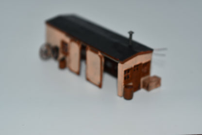 Trackside workshop in N scale