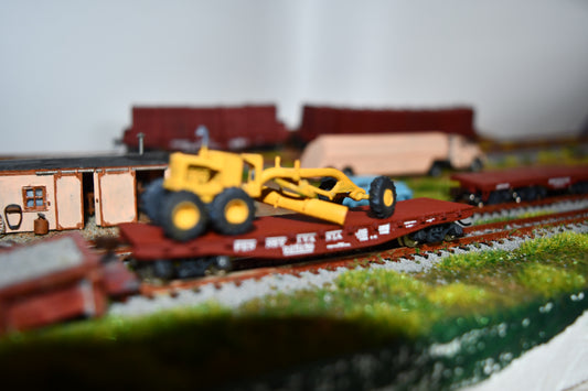 N scale FM flat car