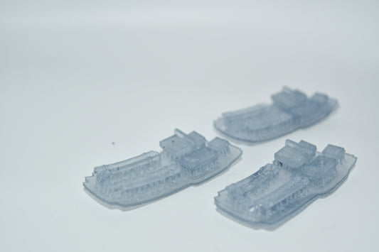 N scale detail kit for SD locomotives