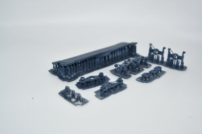 N scale Prr F34 Heavy Flat Car