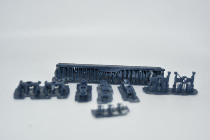 N scale Prr F34 Heavy Flat Car