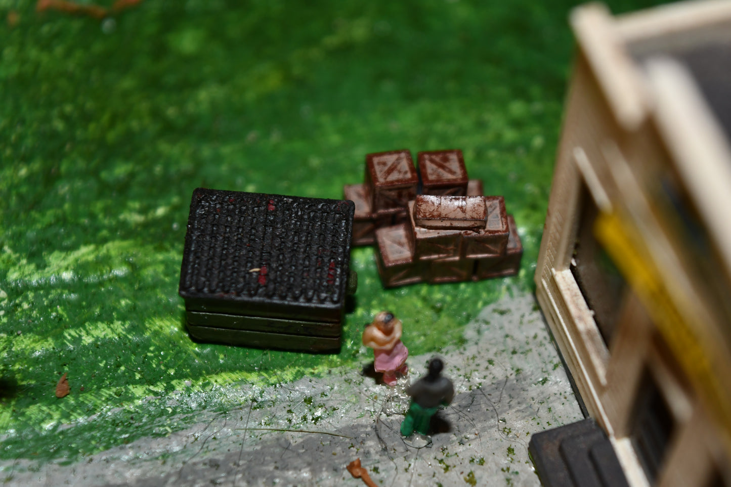 N scale crates kit