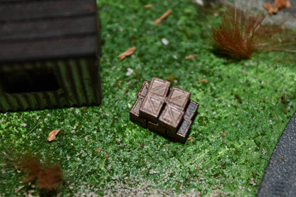 N scale crates kit
