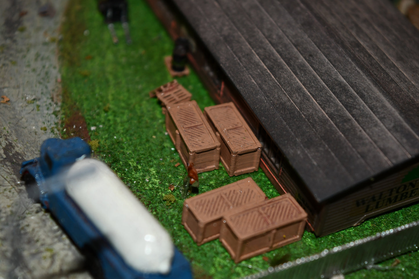 N scale crates kit