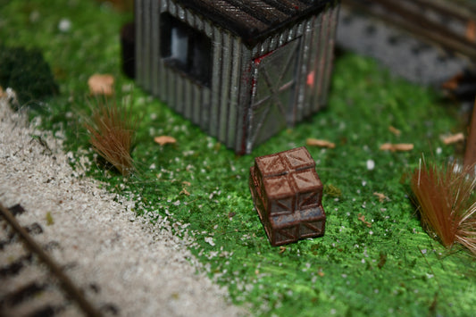 N scale crates kit