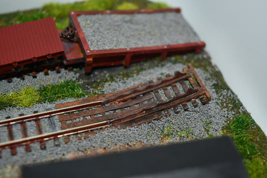 N scale Saunders style track bumper kit