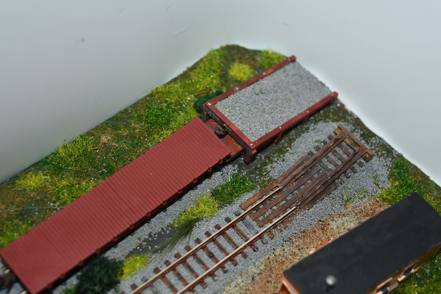 N scale Saunders style track bumper kit