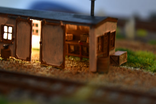 N scale trackside workshop kit