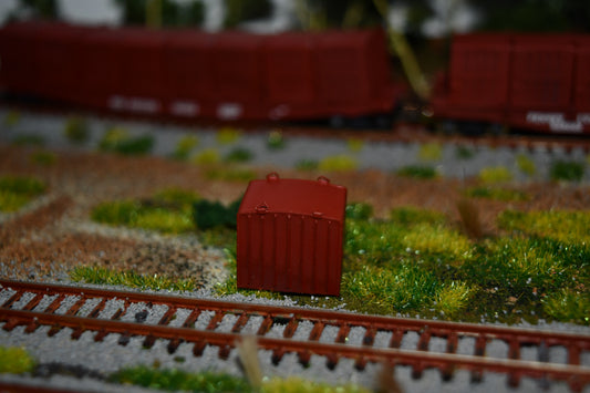 N scale Prr SD1 containers