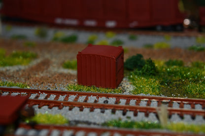 N scale Prr DD1A containers