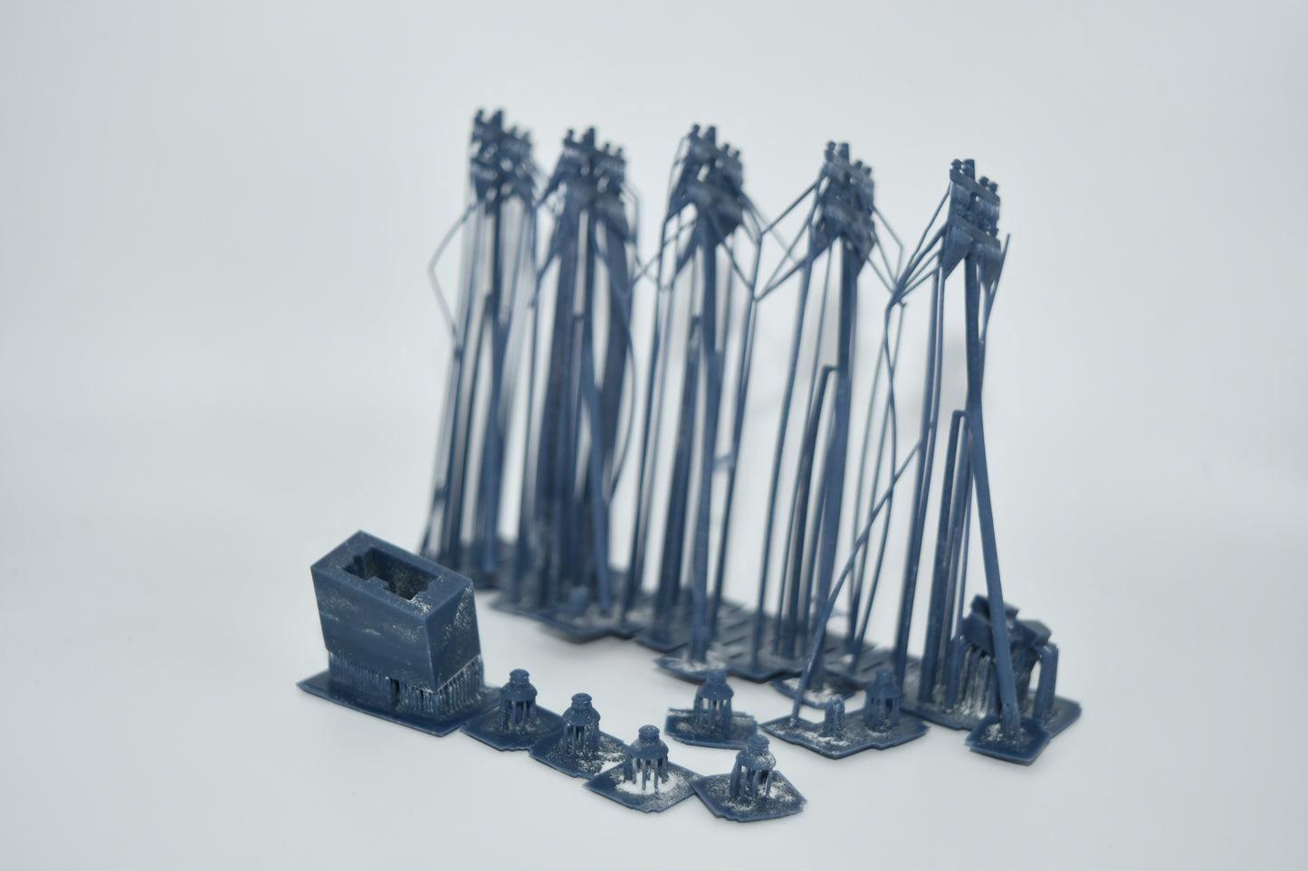 Light poles kit