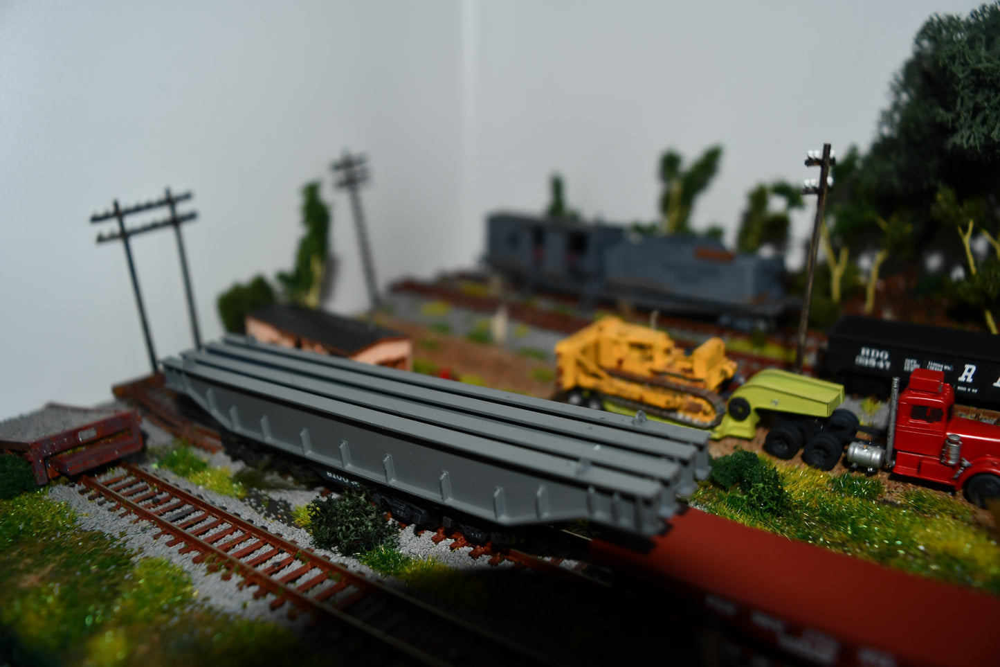 Beam Load for heavy flat cars in N scale