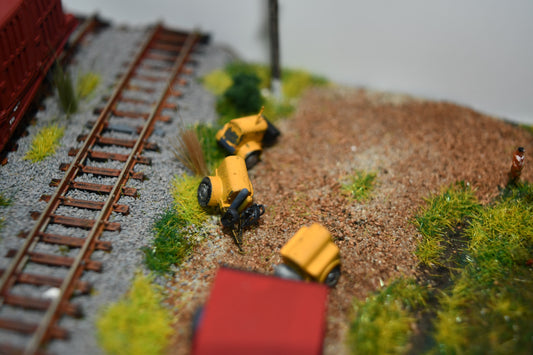 N Scale construction trailers kit