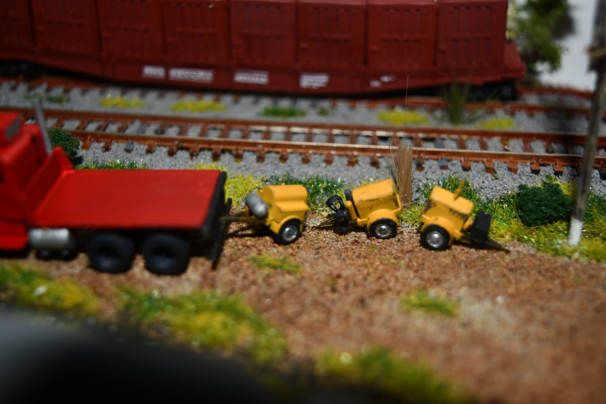 Construction trailers in HO scale