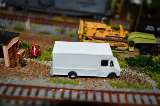 Modern parcel delivery van kit