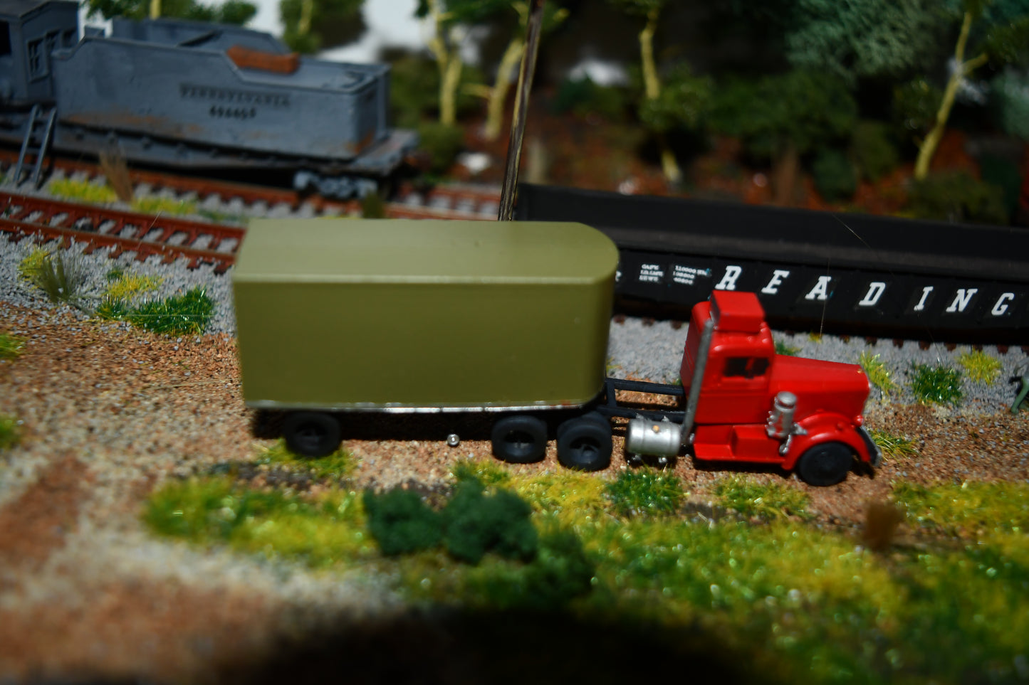 1940s-1970s N scale box trailers