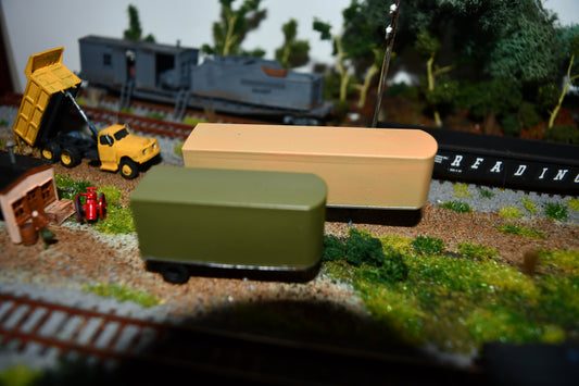 1940s-1970s N scale box trailers