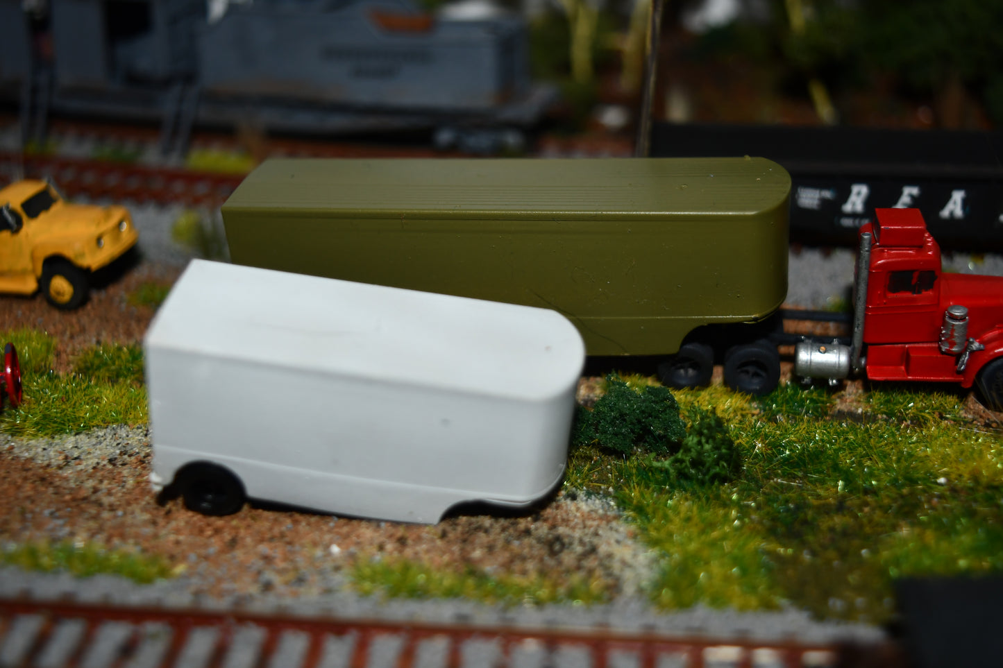1930s era N scale box trailers kit