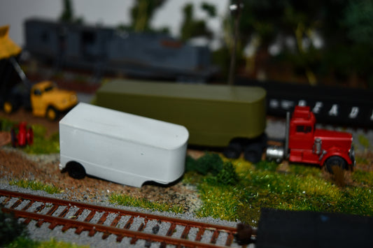 1930s era N scale box trailers kit