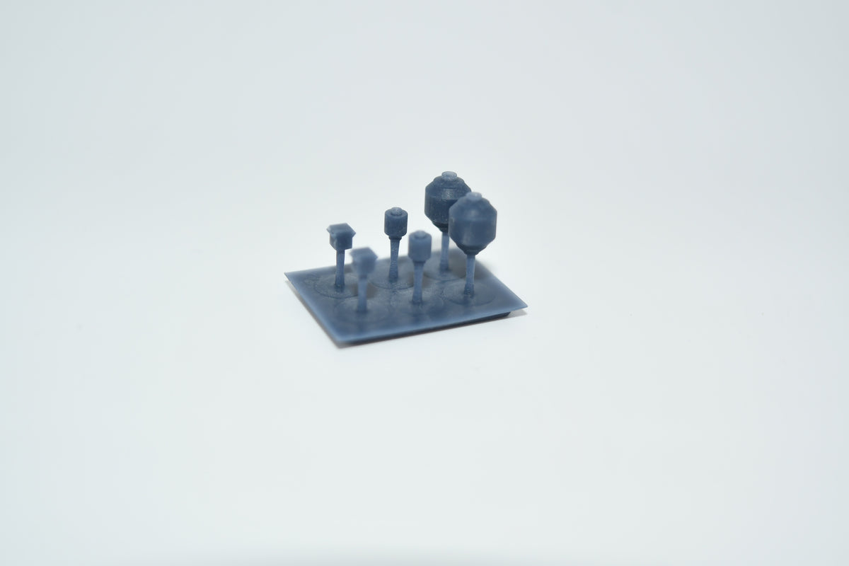 Spark arrestors in HO scale