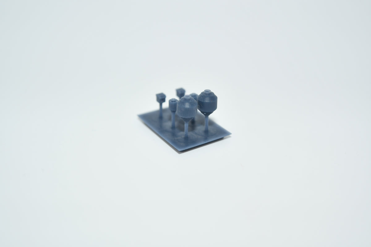 Spark arrestors in HO scale