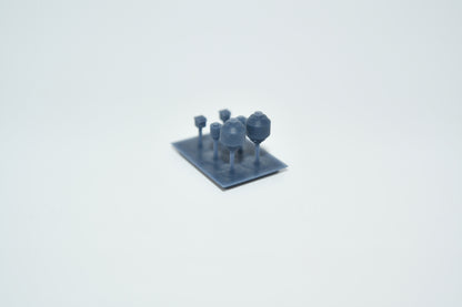Spark arrestors in HO scale