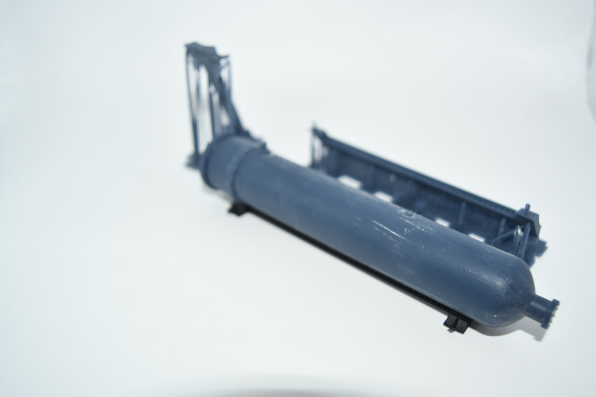 Heavy flat car reactor load